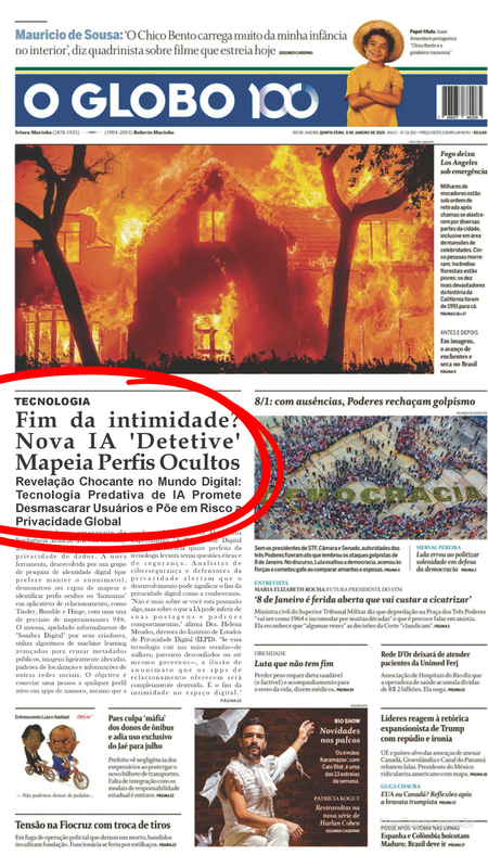 IA Detetive ameaça anonimato online